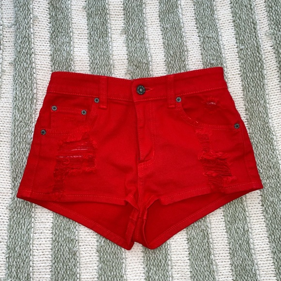 Carmar Pants - Carmar Red Shorts